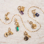 Solid Gold Charm Clip